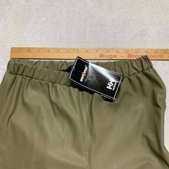 NWT New Helly Hansen Impertech Reinforced Waist Pant Men's S Green/Brown